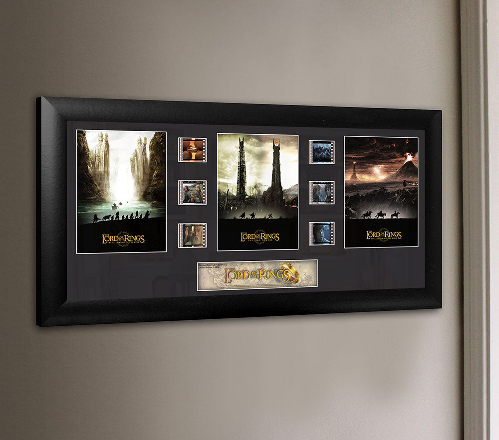 The Lord of the Rings (Middle-earth Trilogy) Limited Edition Trio Framed FilmCells Presentation USFC6209