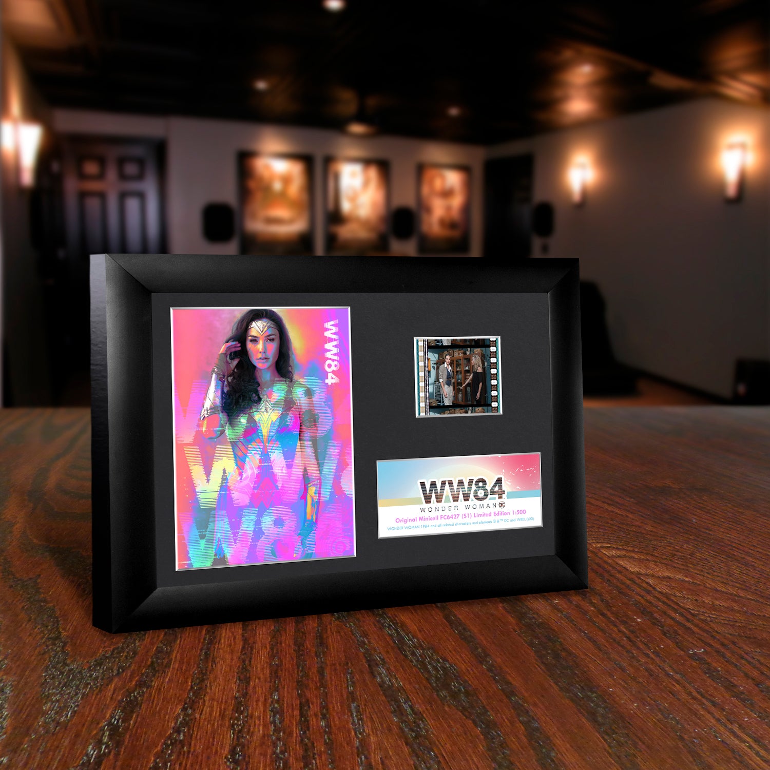 Wonder Woman 1984 LIMITED EDITION Minicell FilmCells Framed Desktop Presentation USFC6427
