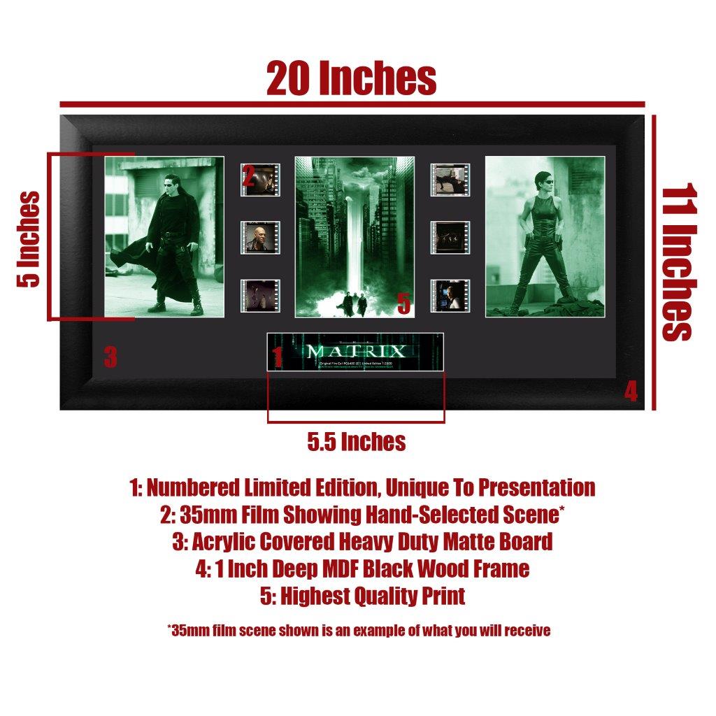 The Matrix (Code of Reality) Limited Edition Trio FilmCells™ Presentation USFC6450