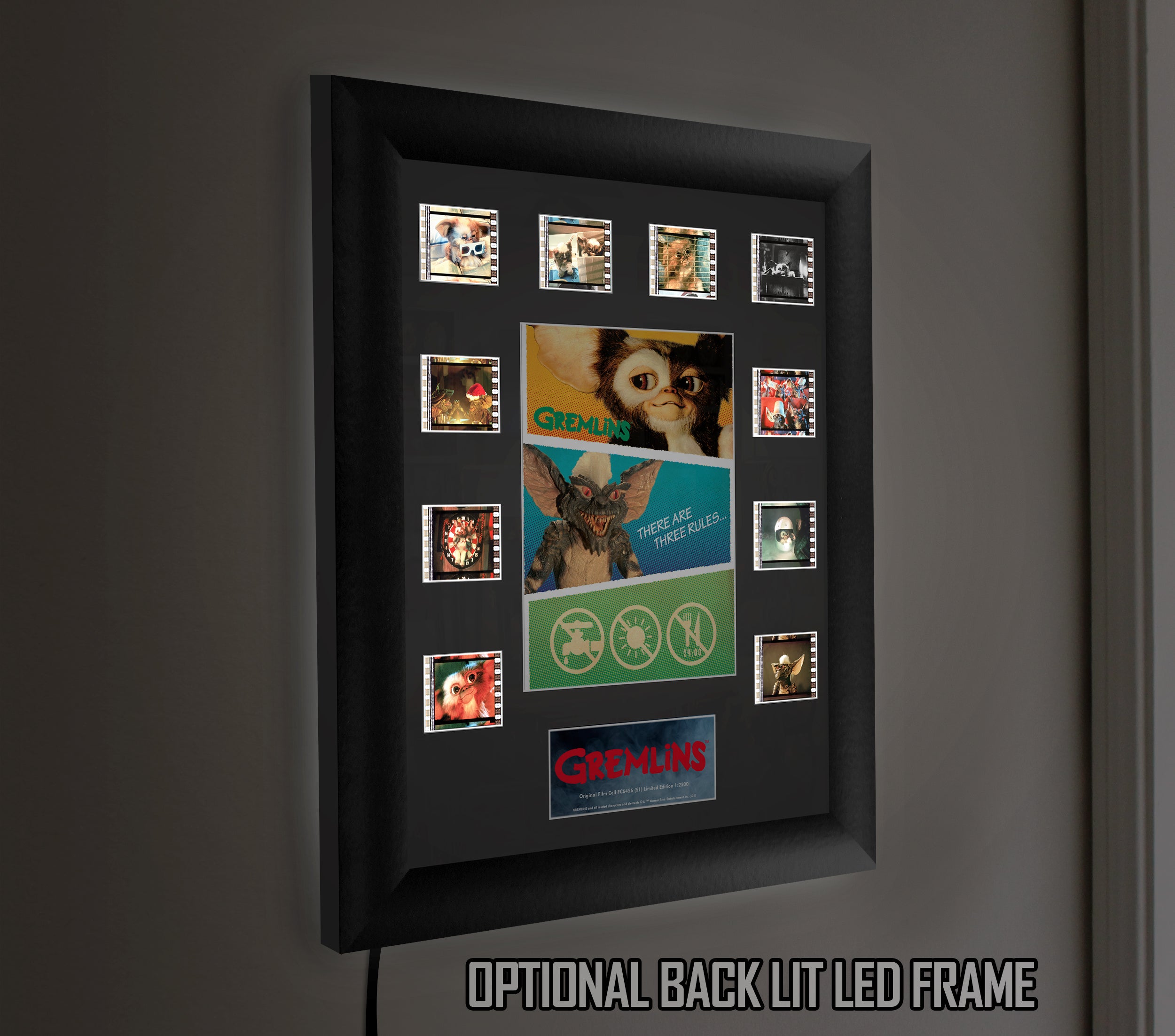 Gremlins (S1) Limited Edition Mini Montage Framed FilmCells Presentation USFC6456