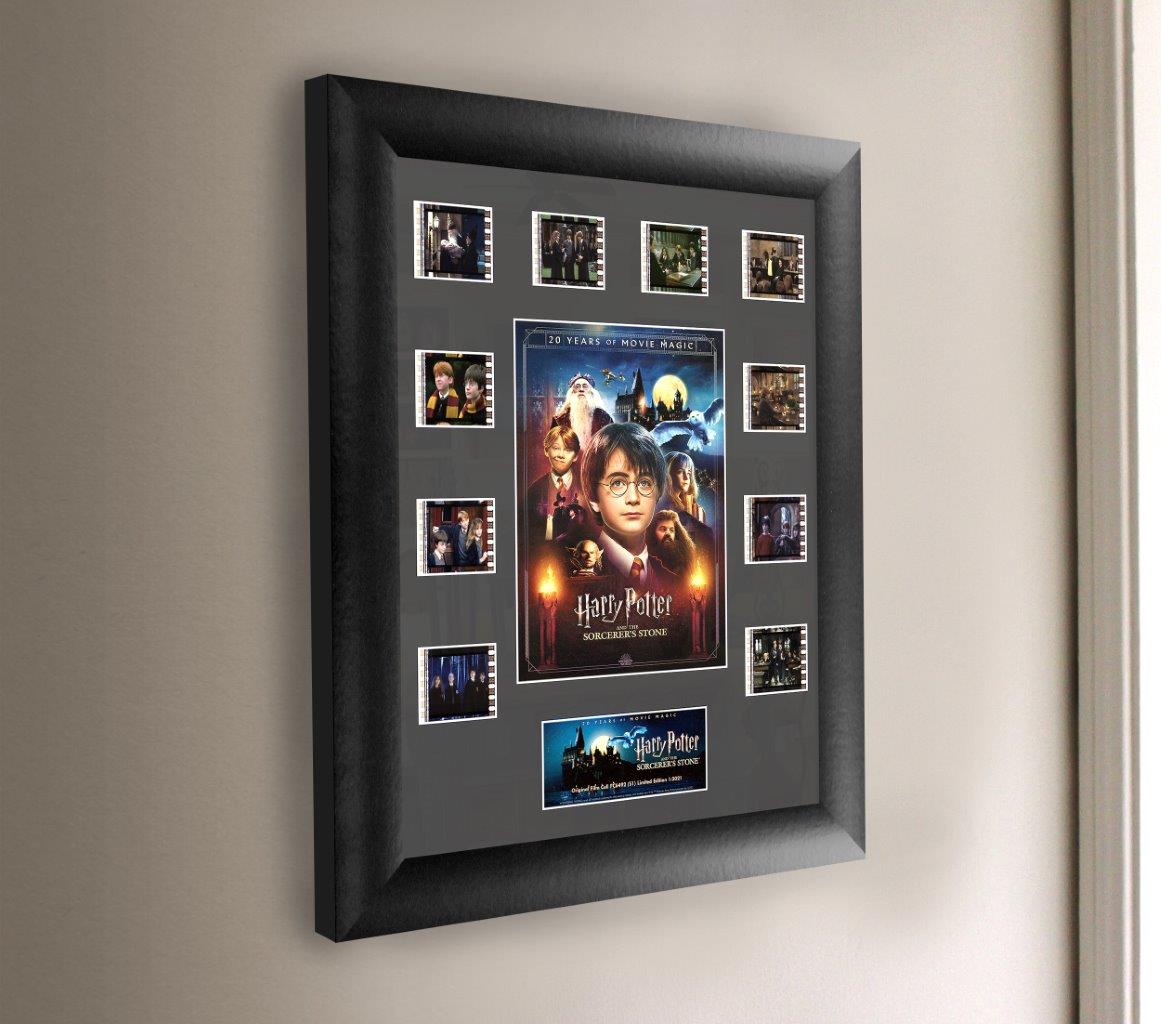 Harry Potter and the Sorcerers Stone 20th Anniversary (S1) Limited Edition Mini Montage Framed FilmCells Presentation USFC6492