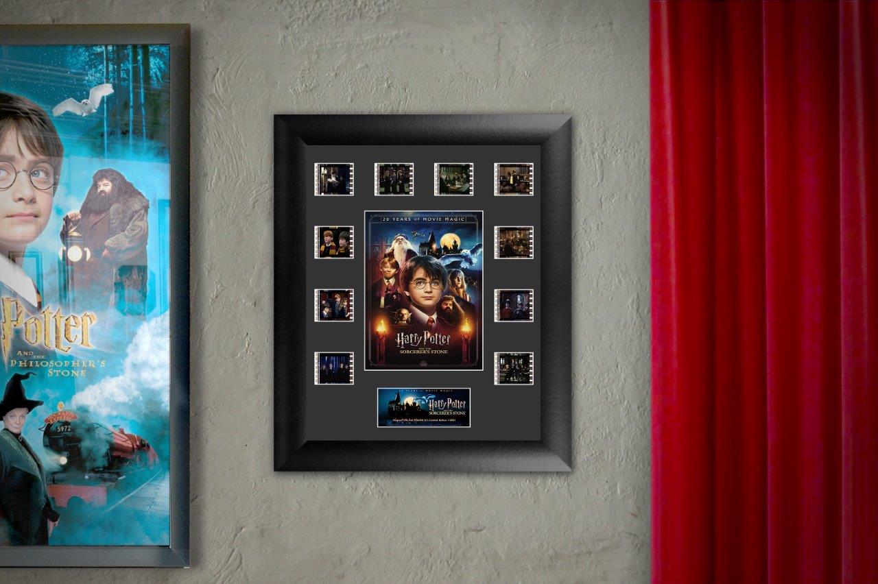 Harry Potter and the Sorcerers Stone 20th Anniversary (S1) Limited Edition Mini Montage Framed FilmCells Presentation USFC6492