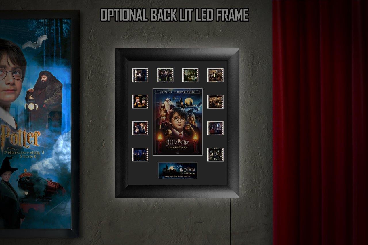 Harry Potter and the Sorcerers Stone 20th Anniversary (S1) Limited Edition Mini Montage Framed FilmCells Presentation USFC6492