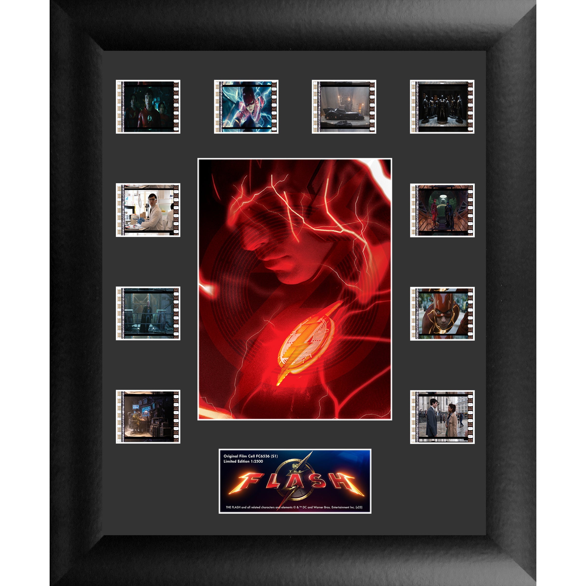 The Flash Movie (S1) Limited Edition Mini Montage Framed FilmCells Presentation USFC6536
