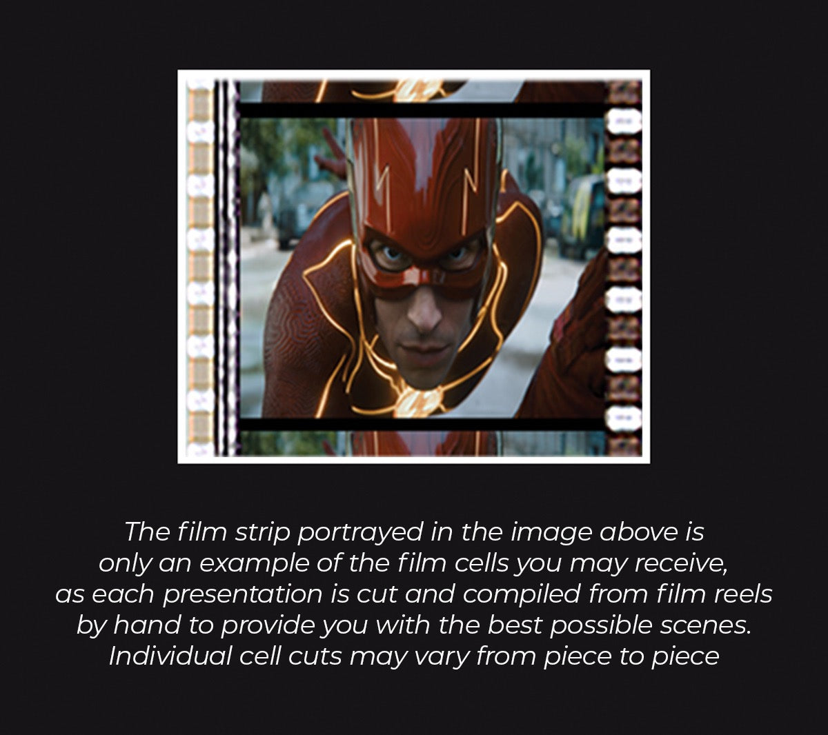 The Flash Movie (S1) Limited Edition Mini Montage Framed FilmCells Presentation USFC6536
