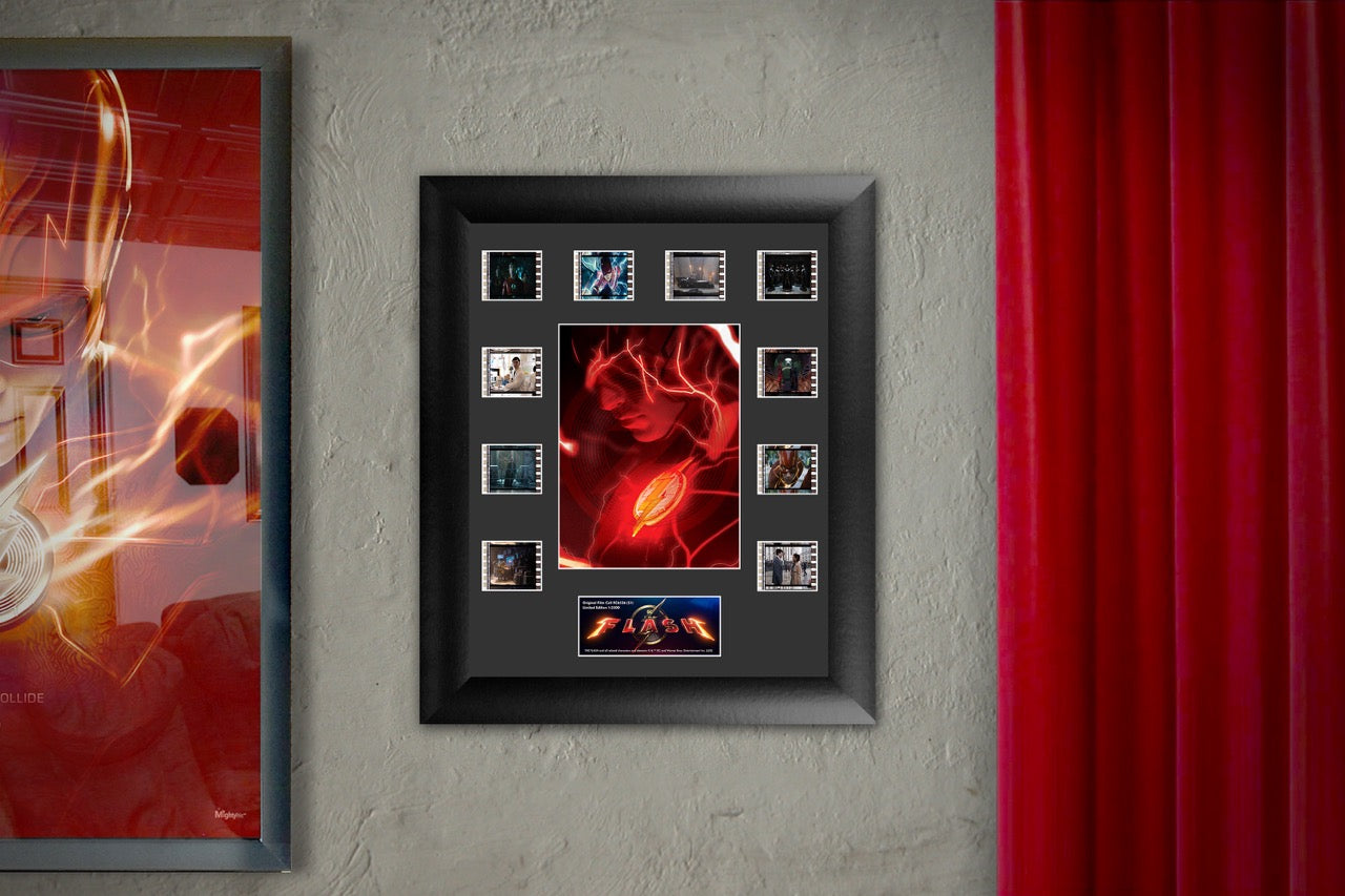 The Flash Movie (S1) Limited Edition Mini Montage Framed FilmCells Presentation USFC6536