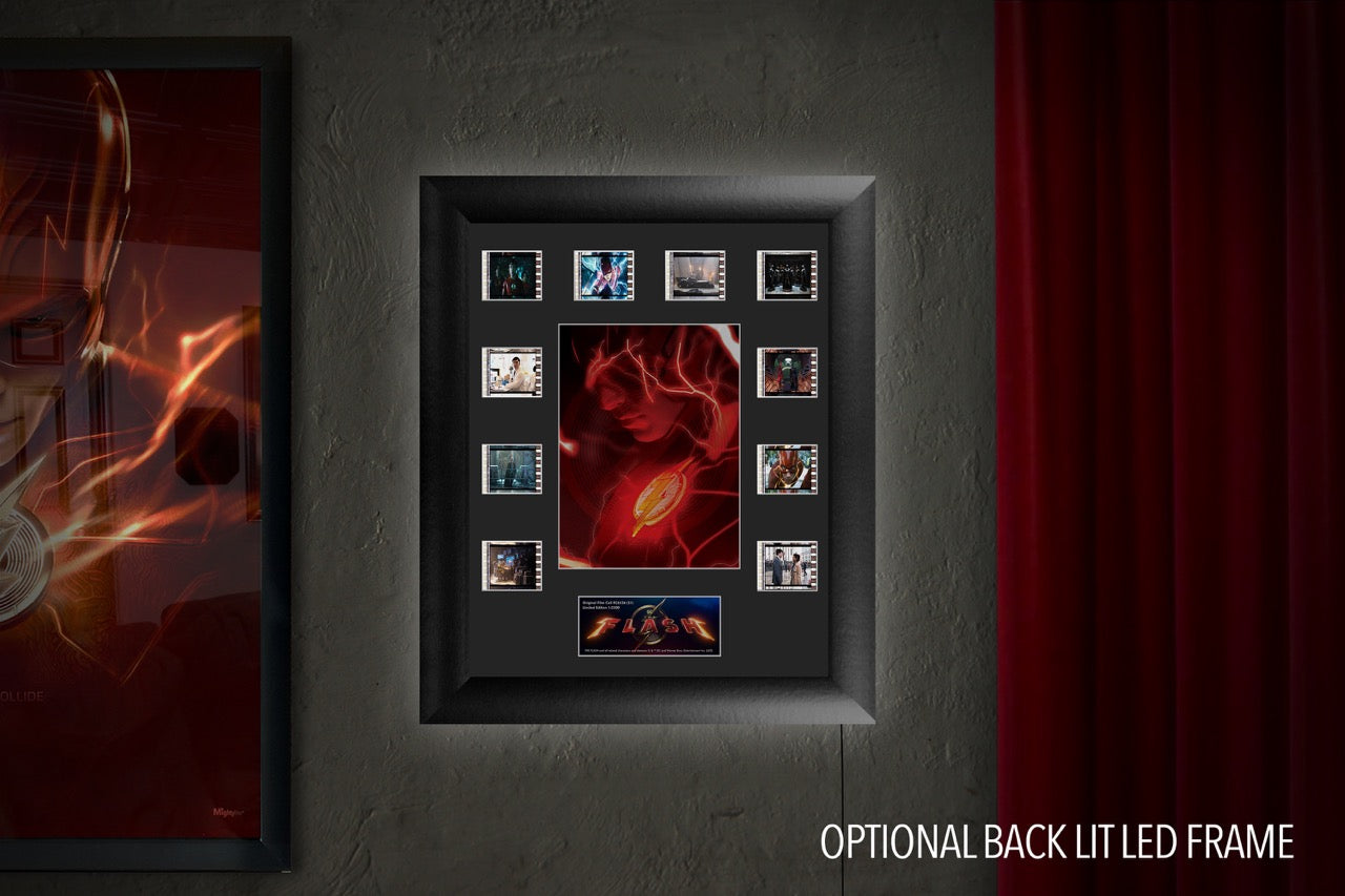 The Flash Movie (S1) Limited Edition Mini Montage Framed FilmCells Presentation USFC6536