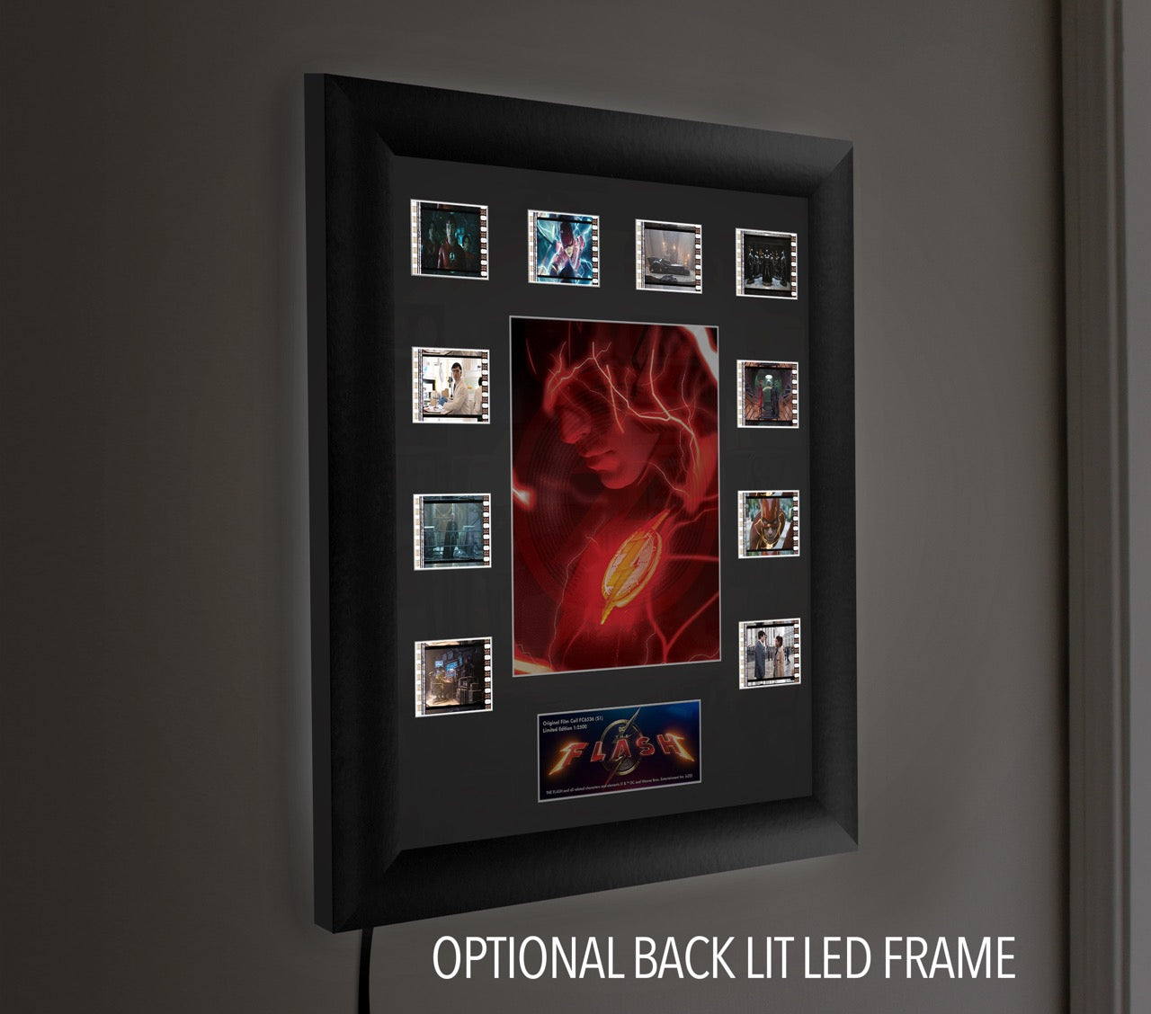The Flash Movie (S1) Limited Edition Mini Montage Framed FilmCells Presentation USFC6536