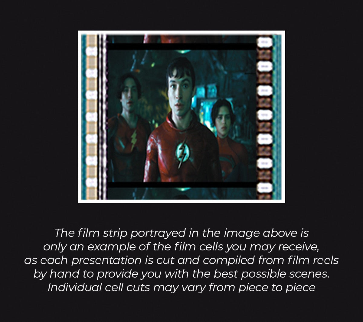 The Flash Movie (S1) Limited Edition Trio Framed FilmCells Presentation USFC6541