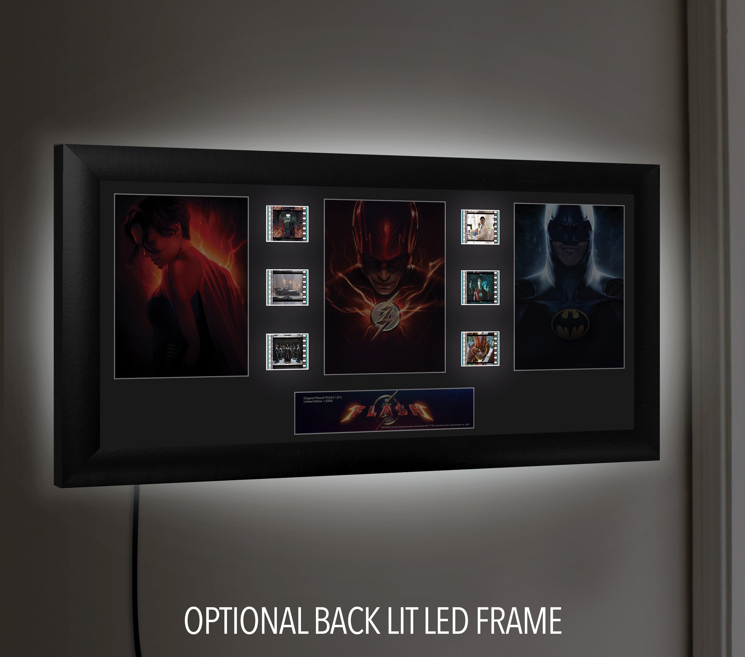 The Flash Movie (S1) Limited Edition Trio Framed FilmCells Presentation USFC6541