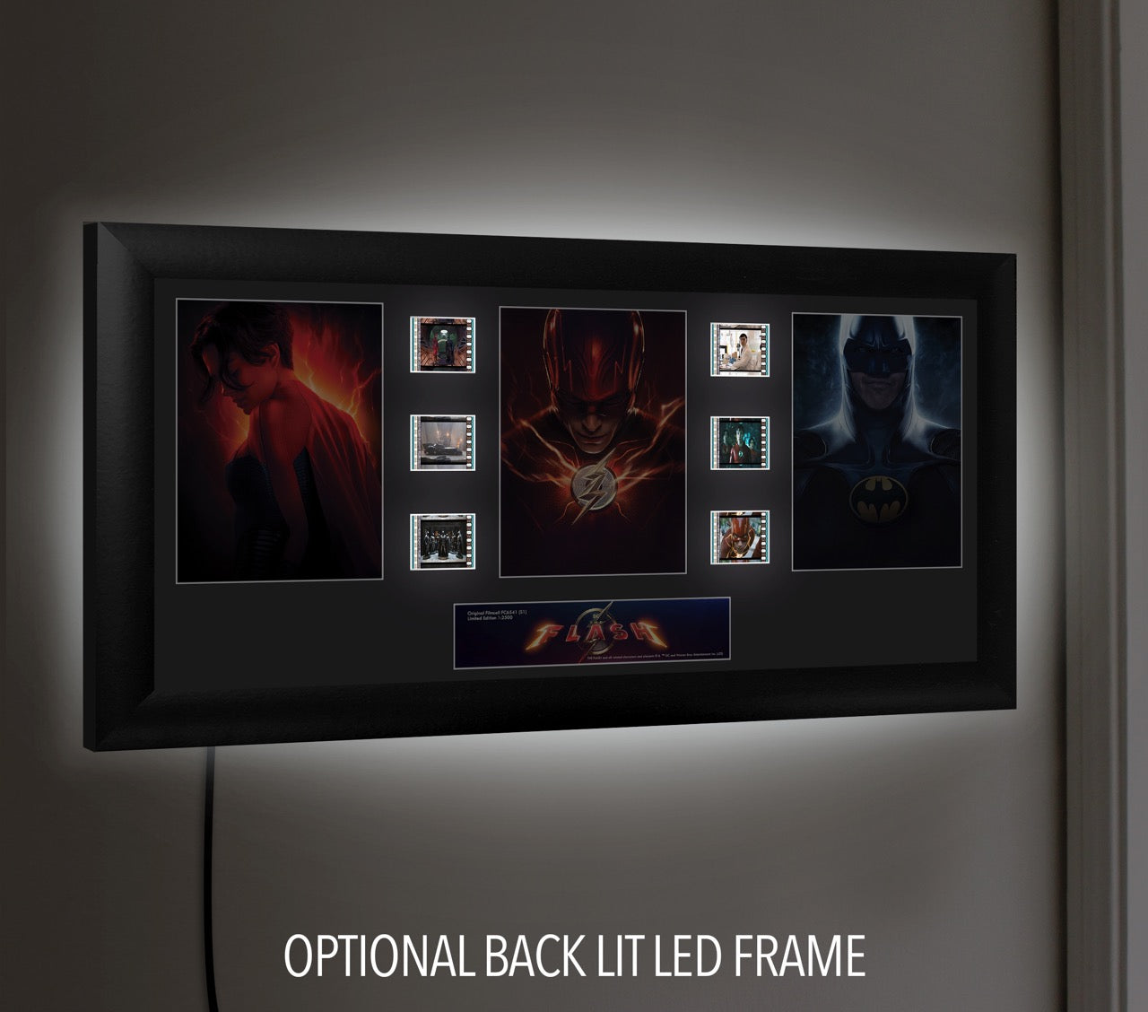The Flash Movie (S1) Limited Edition Trio Framed FilmCells Presentation USFC6541