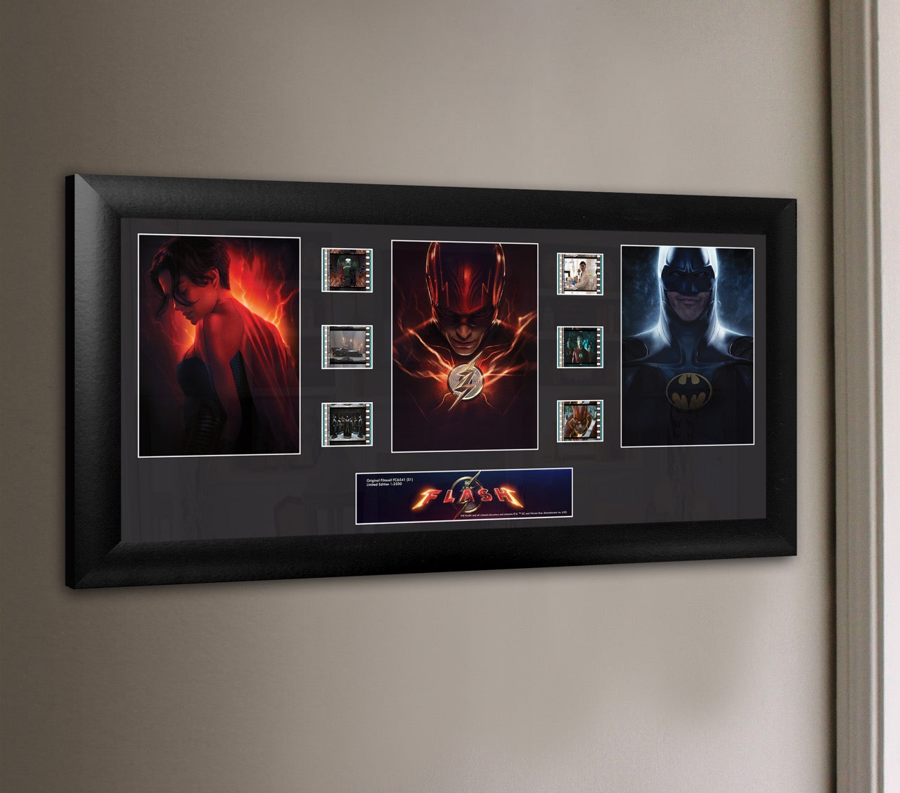 The Flash Movie (S1) Limited Edition Trio Framed FilmCells Presentation USFC6541