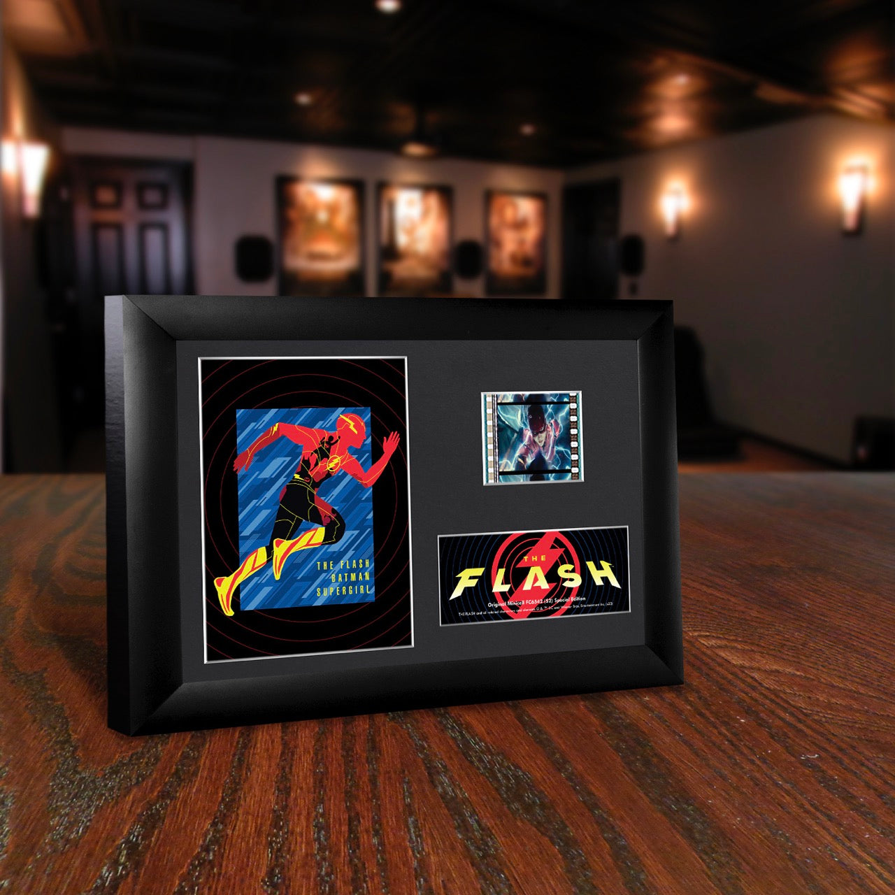 The Flash Movie (Animated Icons) Minicell FilmCells Framed Desktop Presentation USFC6542