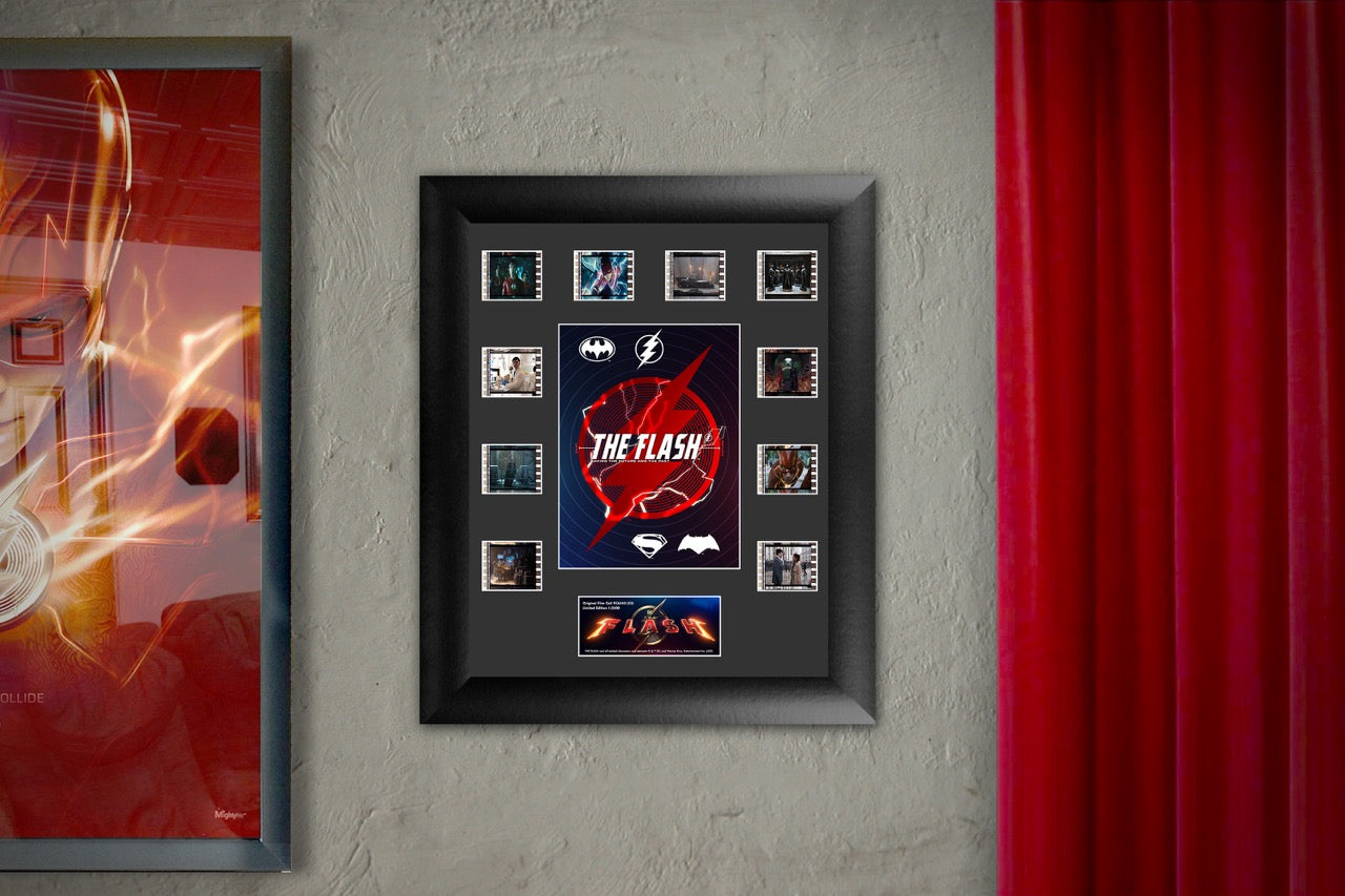 The Flash Movie (S2) Limited Edition Mini Montage Framed FilmCells Presentation USFC6543