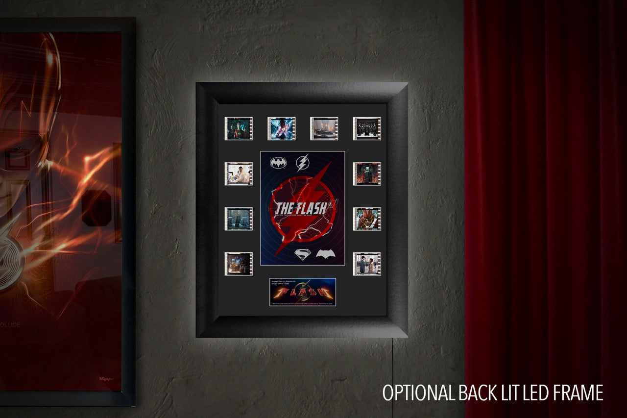 The Flash Movie (S2) Limited Edition Mini Montage Framed FilmCells Presentation USFC6543