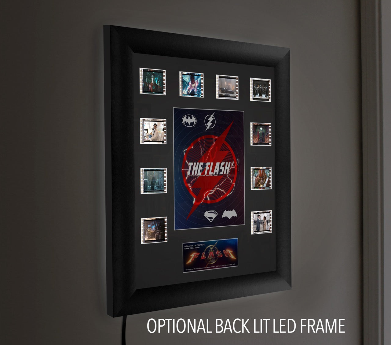 The Flash Movie (S2) Limited Edition Mini Montage Framed FilmCells Presentation USFC6543
