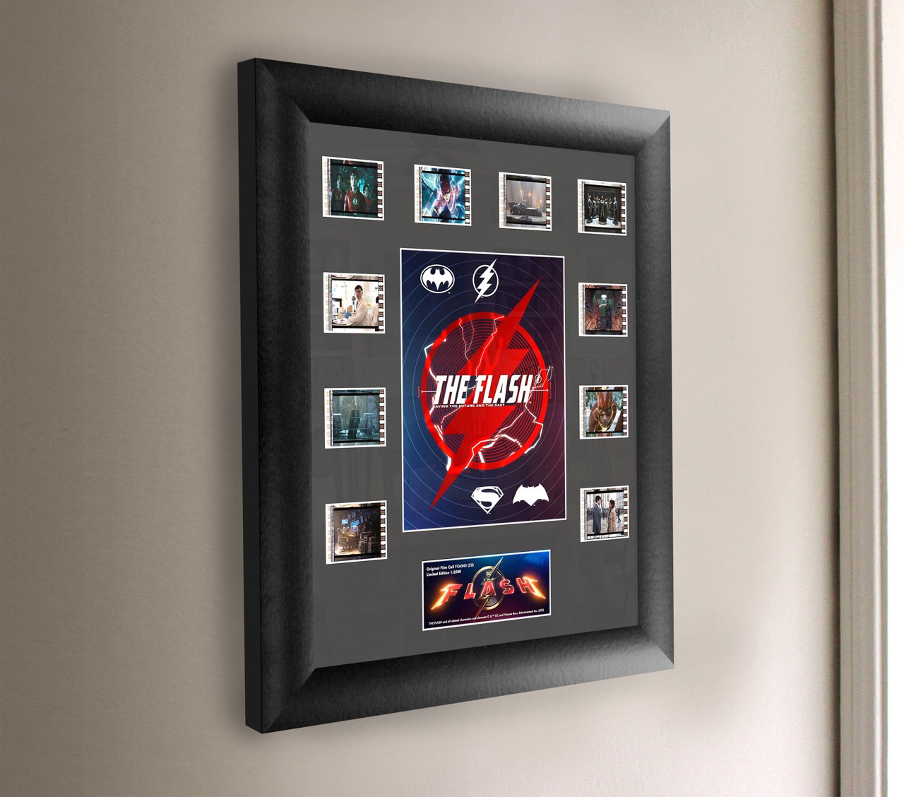 The Flash Movie (S2) Limited Edition Mini Montage Framed FilmCells Presentation USFC6543