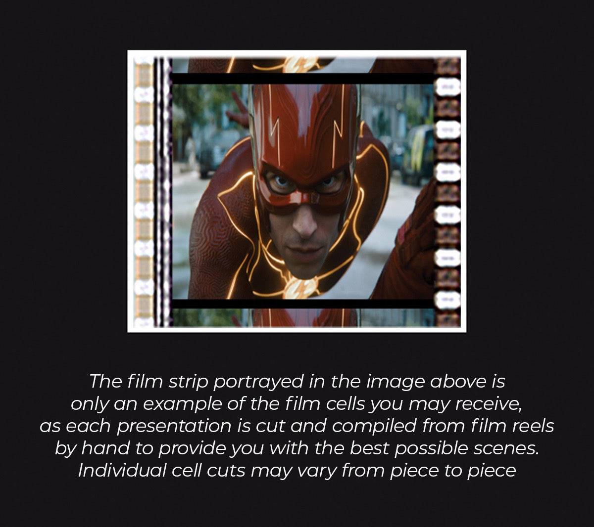 Flash Movie (S4) Mini Montage Framed FilmCells Presentation USFC6555