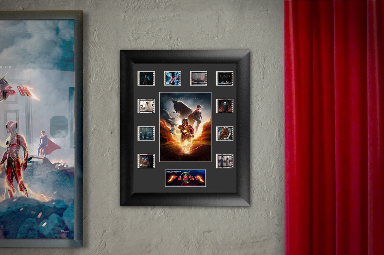 Flash Movie (S4) Mini Montage Framed FilmCells Presentation USFC6555