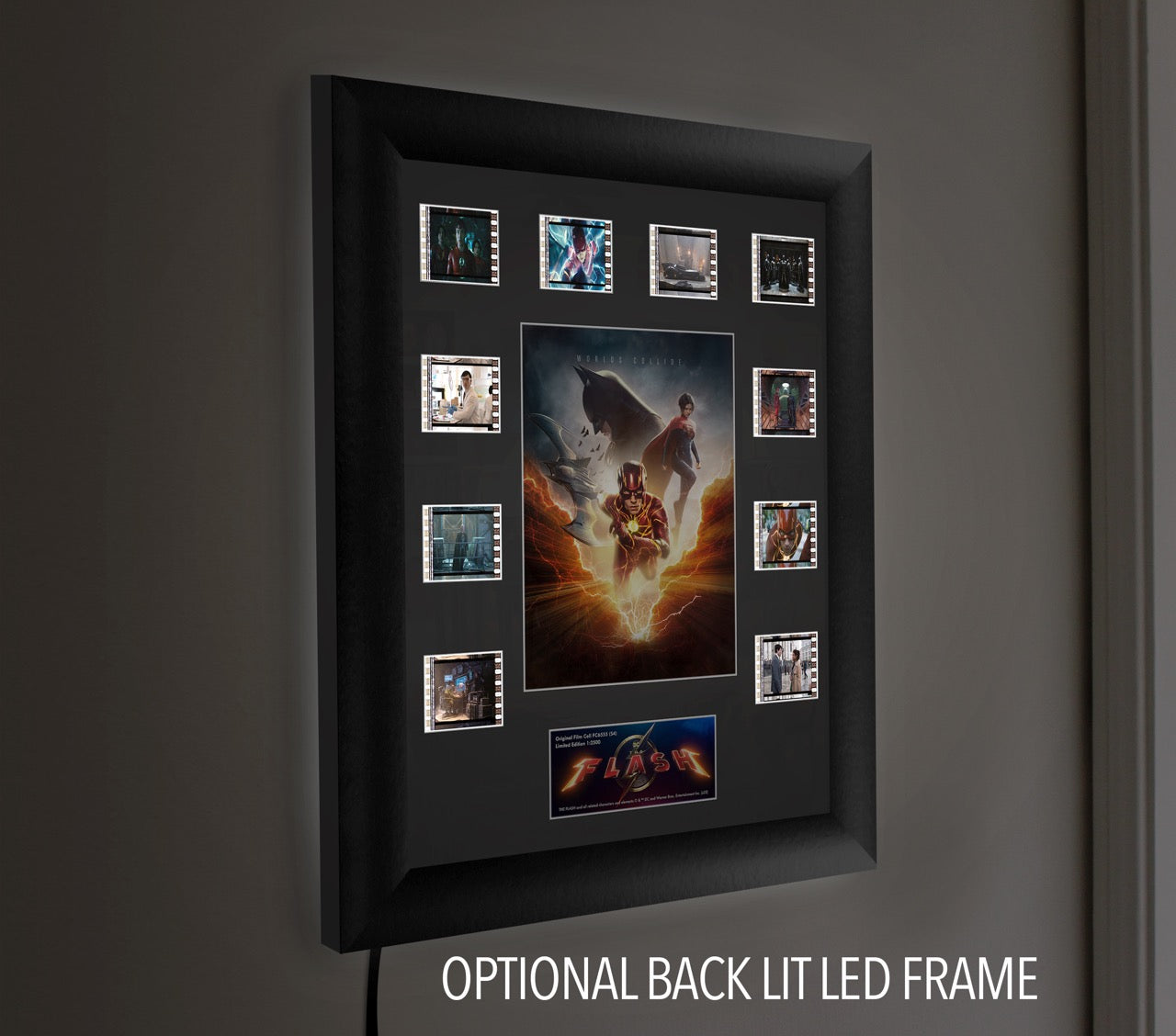 Flash Movie (S4) Mini Montage Framed FilmCells Presentation USFC6555