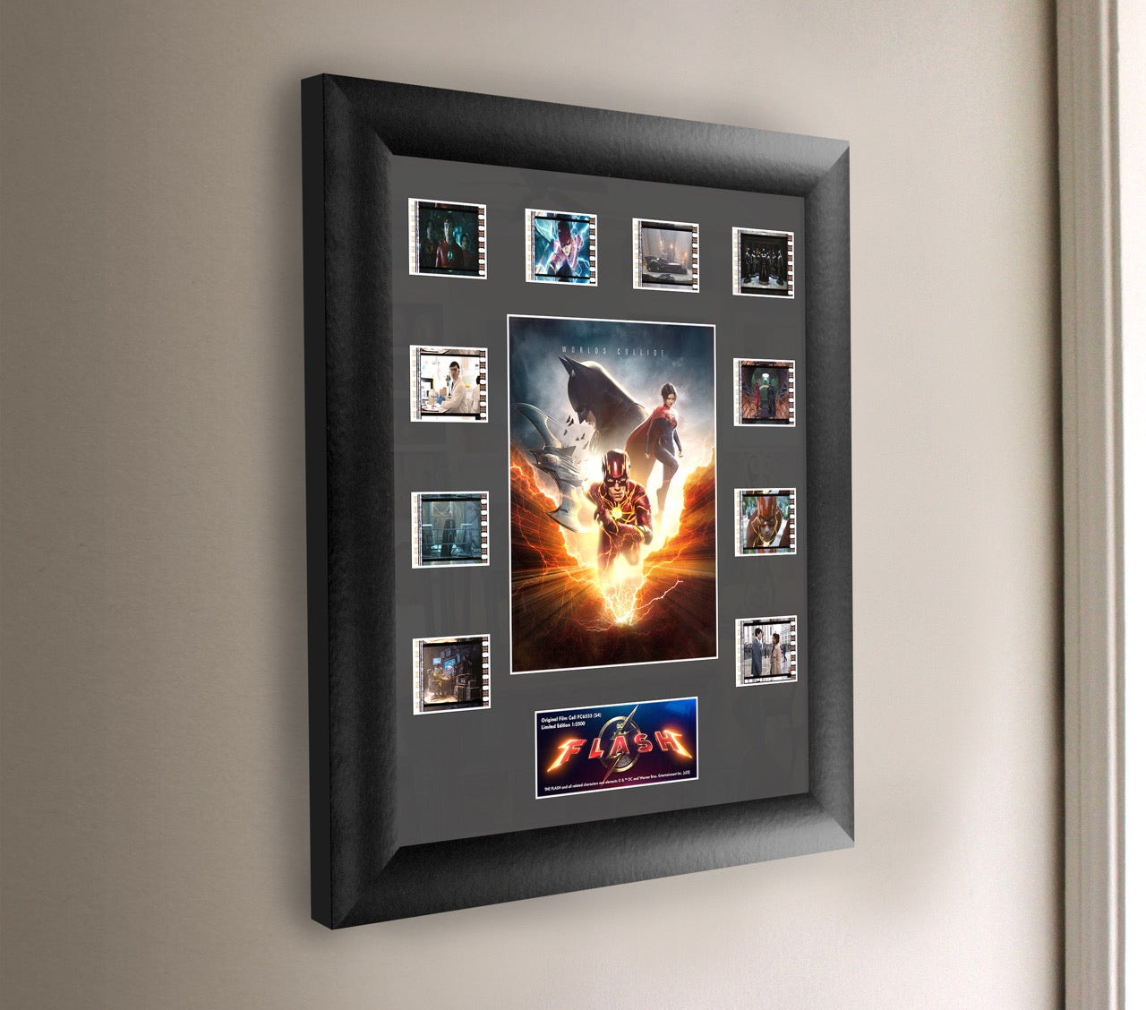 Flash Movie (S4) Mini Montage Framed FilmCells Presentation USFC6555