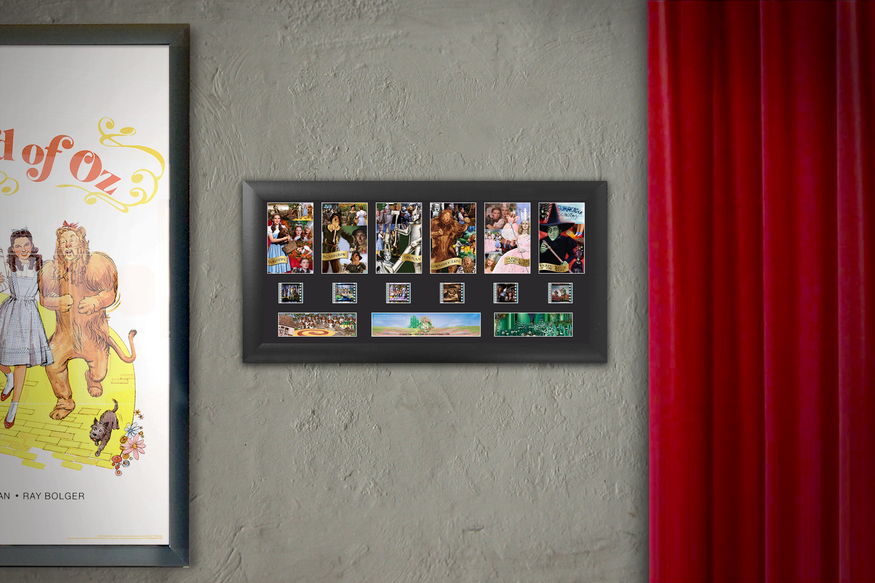 The Wizard of Oz (85th Anniversary) Limited Edition Deluxe FilmCells Framed Presentation USFC6568