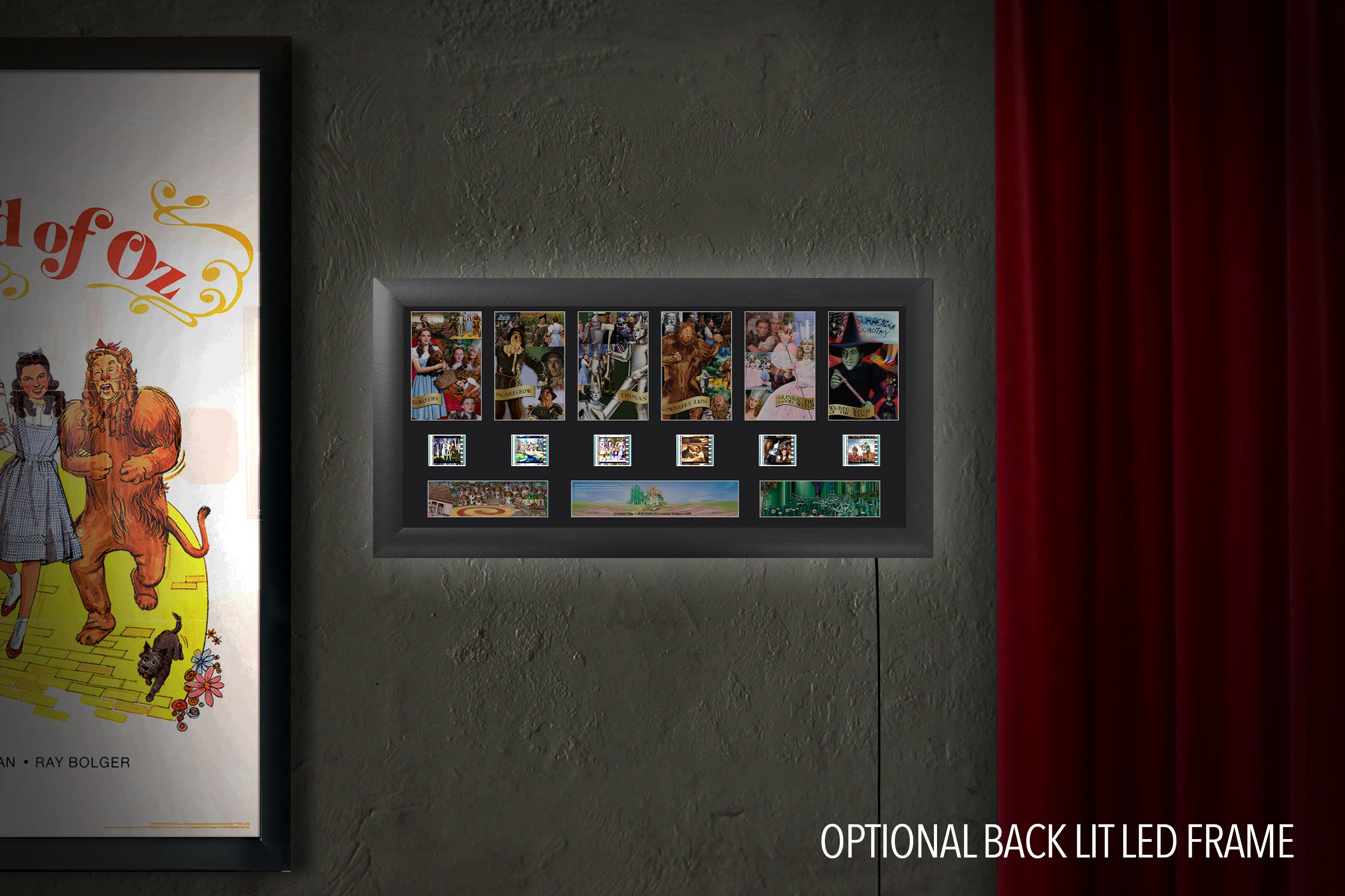 The Wizard of Oz (85th Anniversary) Limited Edition Deluxe FilmCells Framed Presentation USFC6568