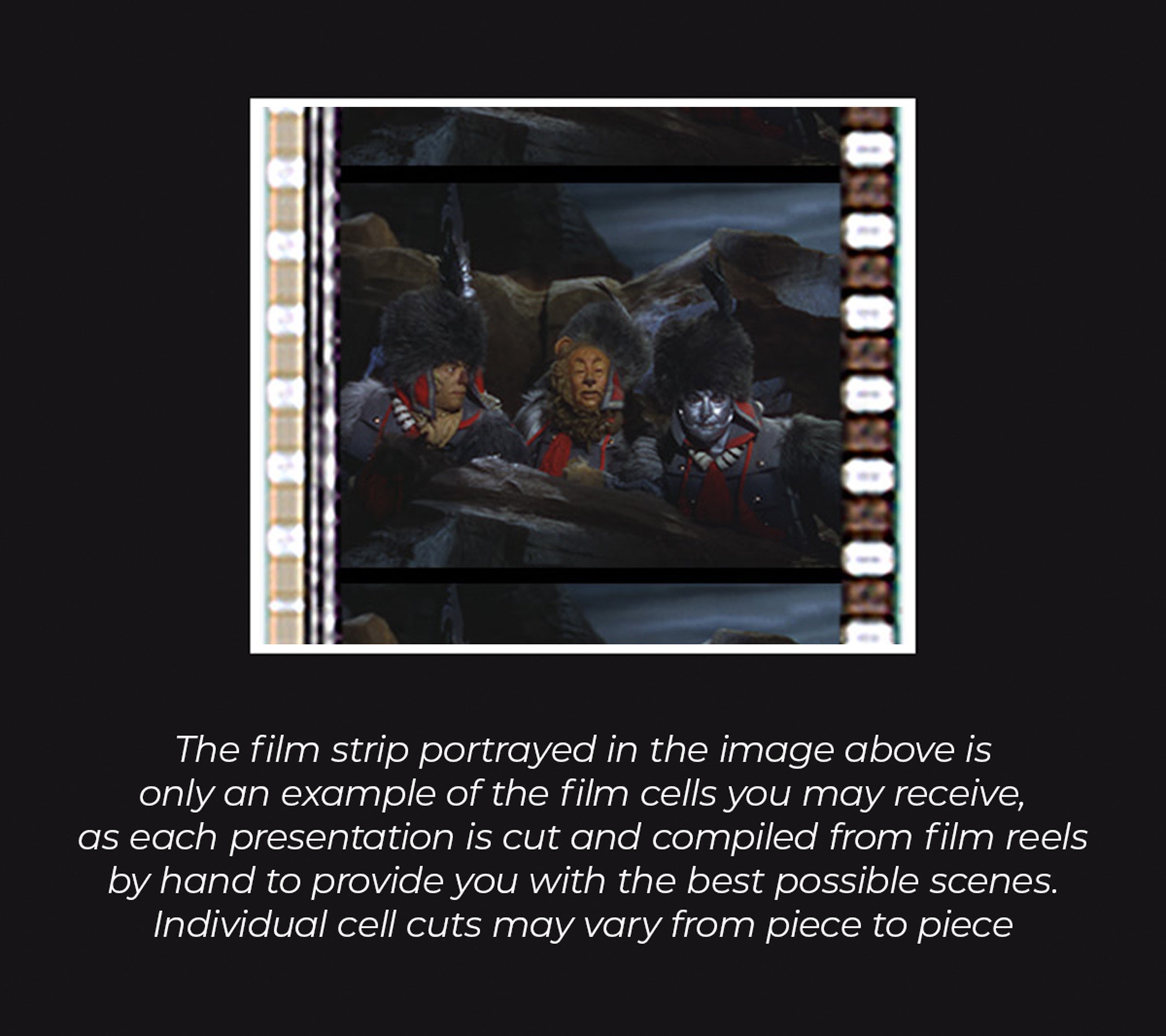 The Wizard of Oz (85th Anniversary) FilmCells Presentation Limited Edition Montage Wall Art USFC6569