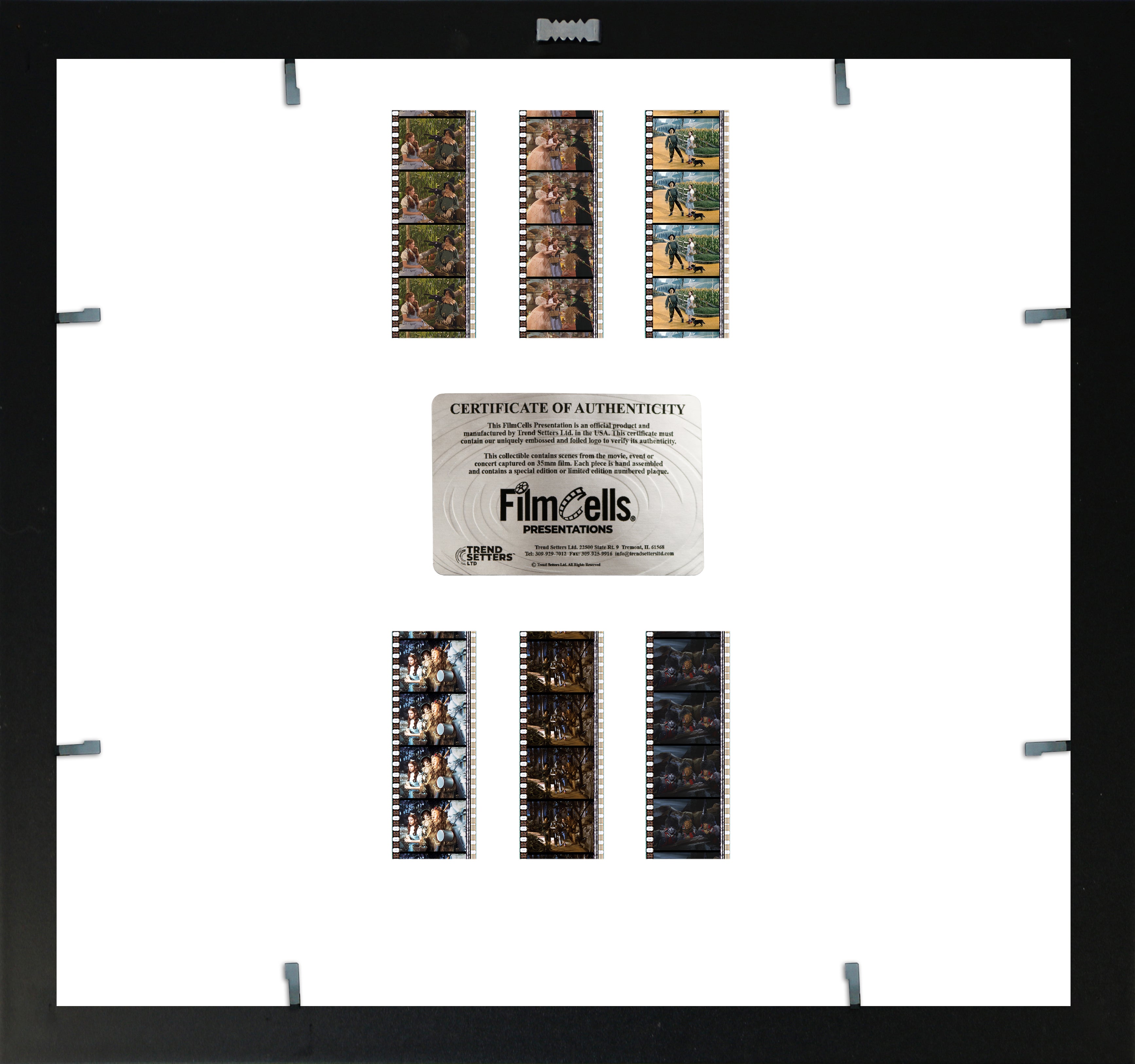 The Wizard of Oz (85th Anniversary) FilmCells Presentation Limited Edition Montage Wall Art USFC6569