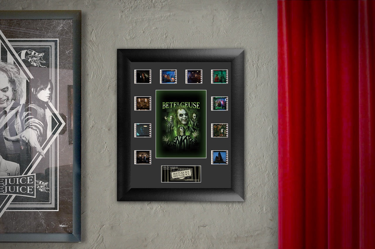 Beetlejuice Beetlejuice (S2) Mini Montage Framed FilmCells Presentation USFC6581