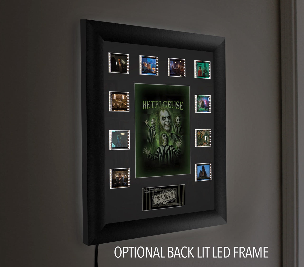 Beetlejuice Beetlejuice (S2) Mini Montage Framed FilmCells Presentation USFC6581