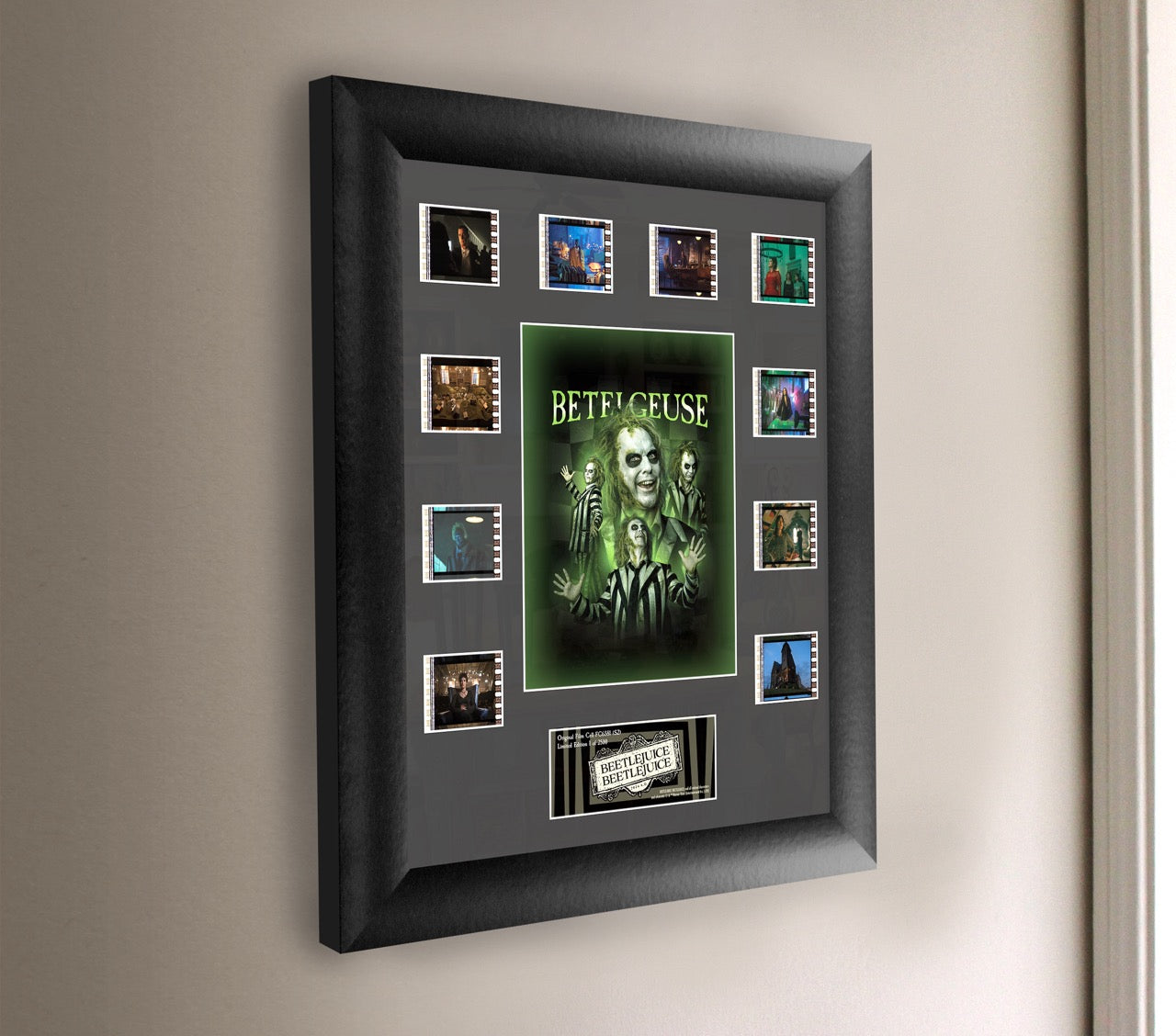 Beetlejuice Beetlejuice (S2) Mini Montage Framed FilmCells Presentation USFC6581
