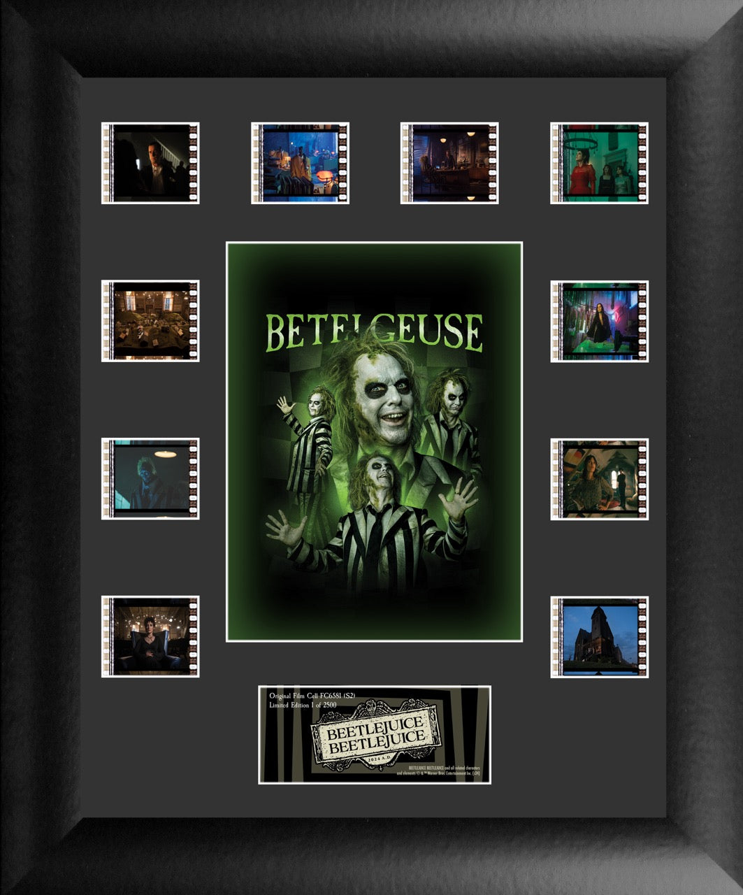 Beetlejuice Beetlejuice (S2) Mini Montage Framed FilmCells Presentation USFC6581