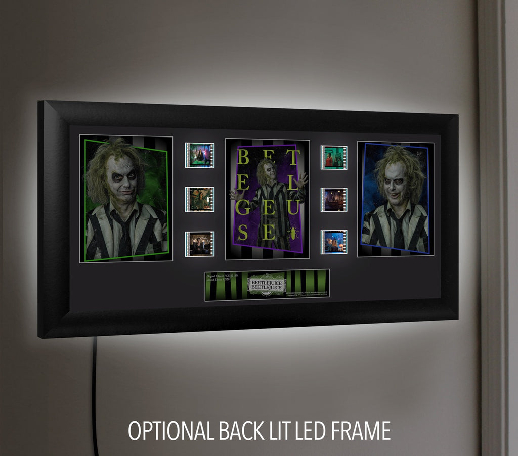 Beetlejuice Beetlejuice (S1) Limited Edition Trio Framed FilmCells Presentation USFC6582