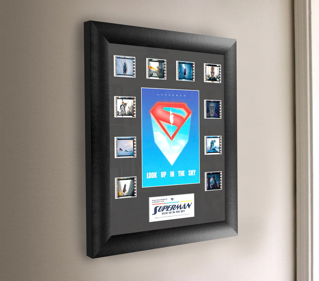 Superman (2025) (Look Up in the Sky) Comic Con Exclusive Mini Montage Framed FilmCells™ Presentation USFC6606