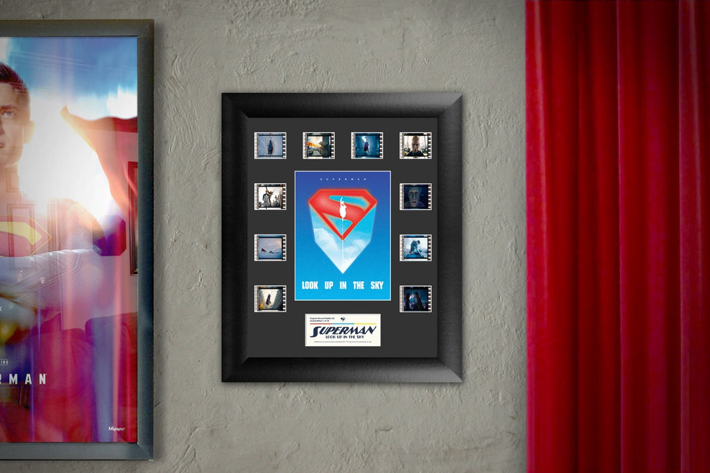 Superman (2025) (Look Up in the Sky) Comic Con Exclusive Mini Montage Framed FilmCells™ Presentation USFC6606