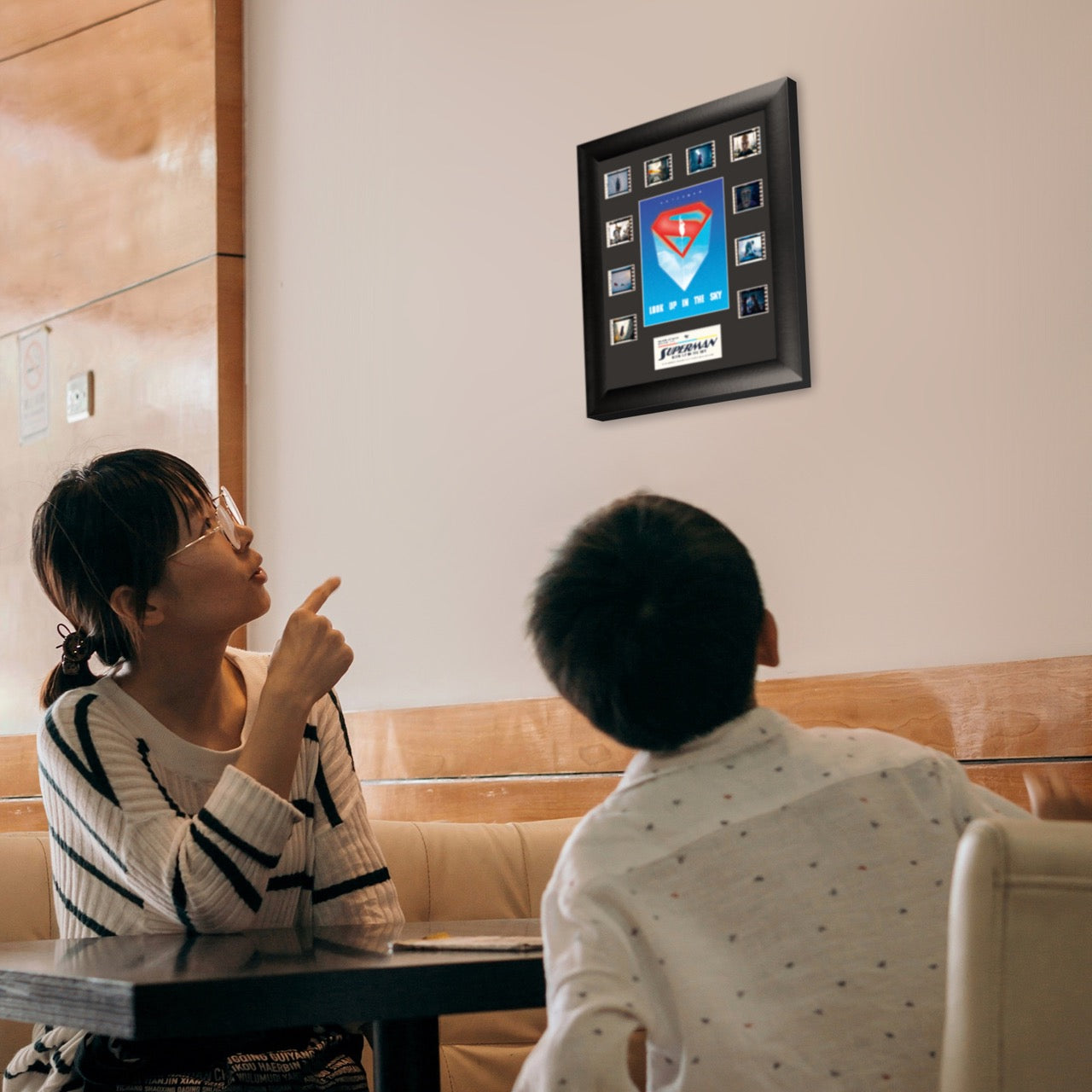 Superman (2025) (Look Up in the Sky) Comic Con Exclusive Mini Montage Framed FilmCells™ Presentation USFC6606