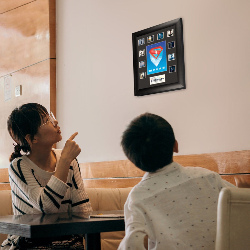 Superman (2025) (Look Up in the Sky) Comic Con Exclusive Mini Montage Framed FilmCells™ Presentation USFC6606