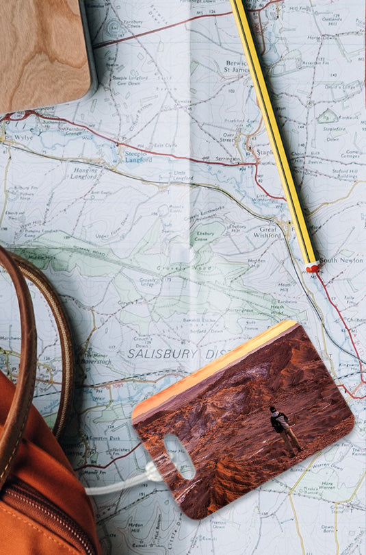 Personalized Rectangle Luggage Tag - Add your photo!