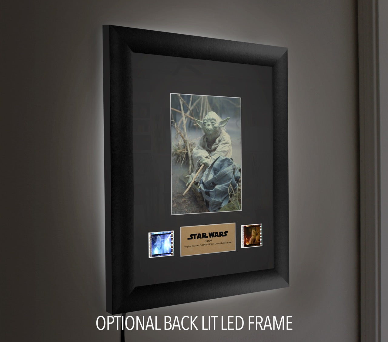 Star Wars (Yoda Grand Master Jedi) Limited Edition Single FilmCells Presentation SW271IW