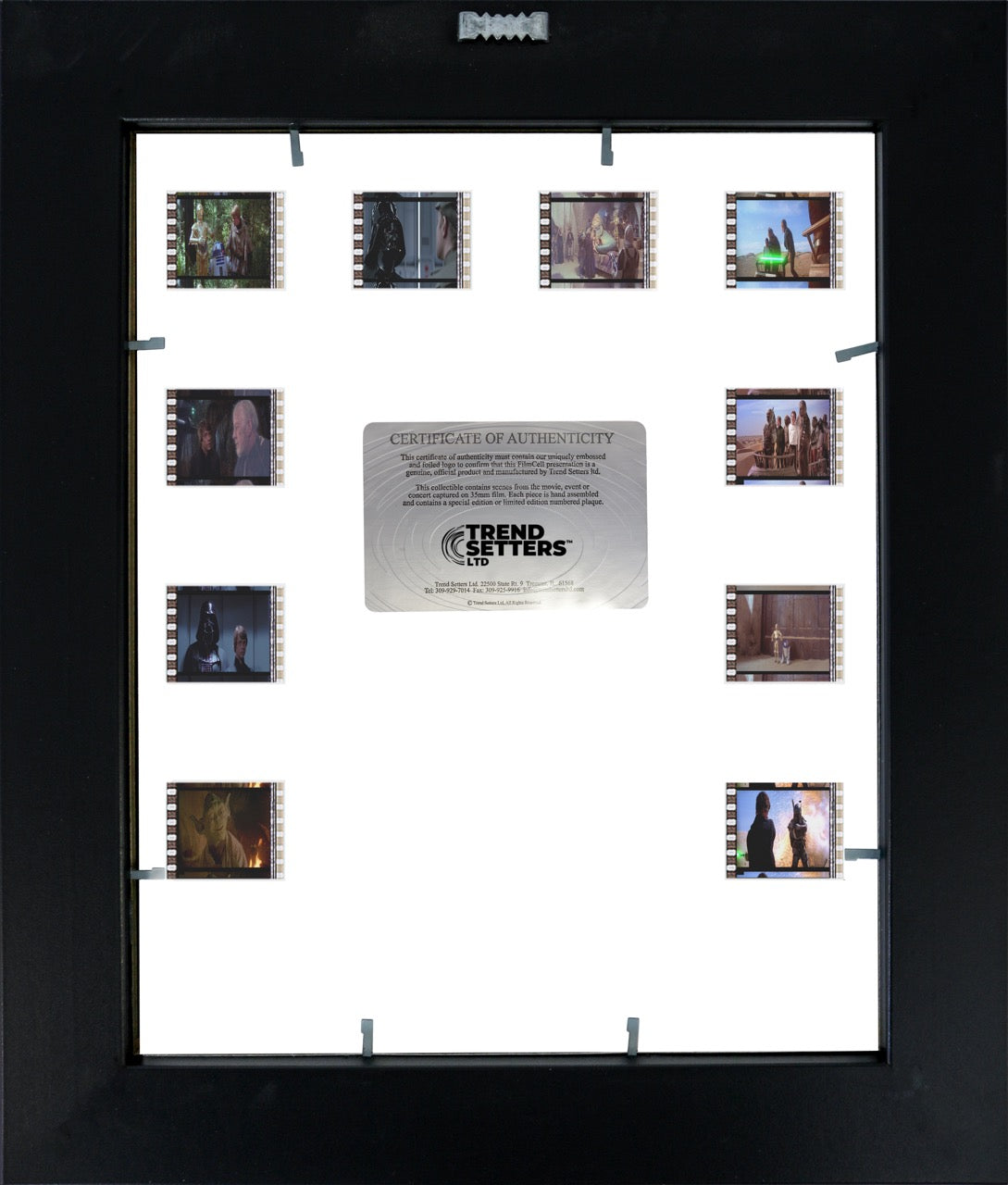 Star Wars (Episode VI Return of the Jedi) Mini Montage Framed FilmCells Presentation SW393IW