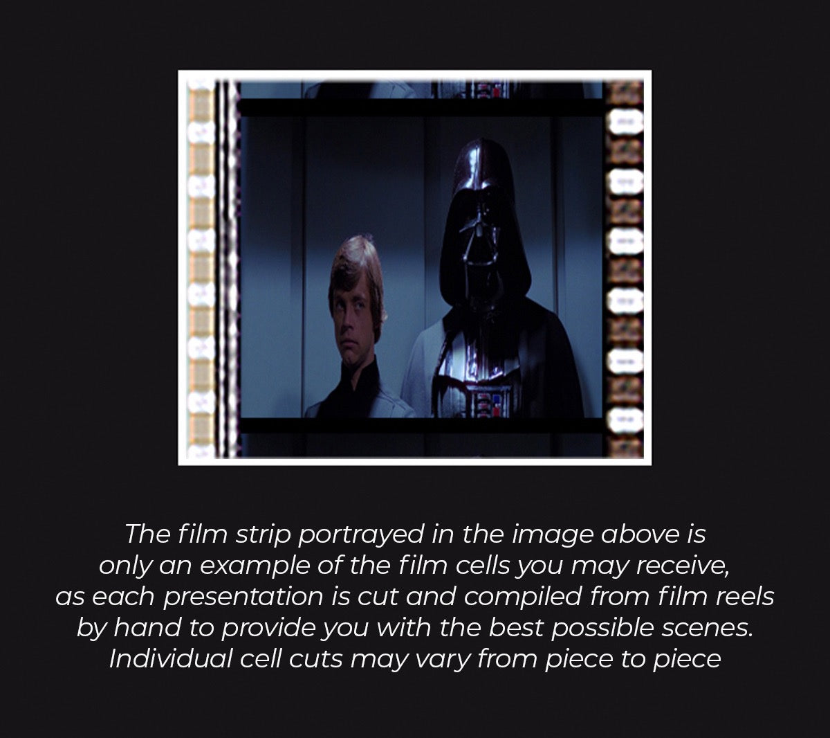 Star Wars (Episode VI Return of the Jedi) Mini Montage Framed FilmCells Presentation SW393IW