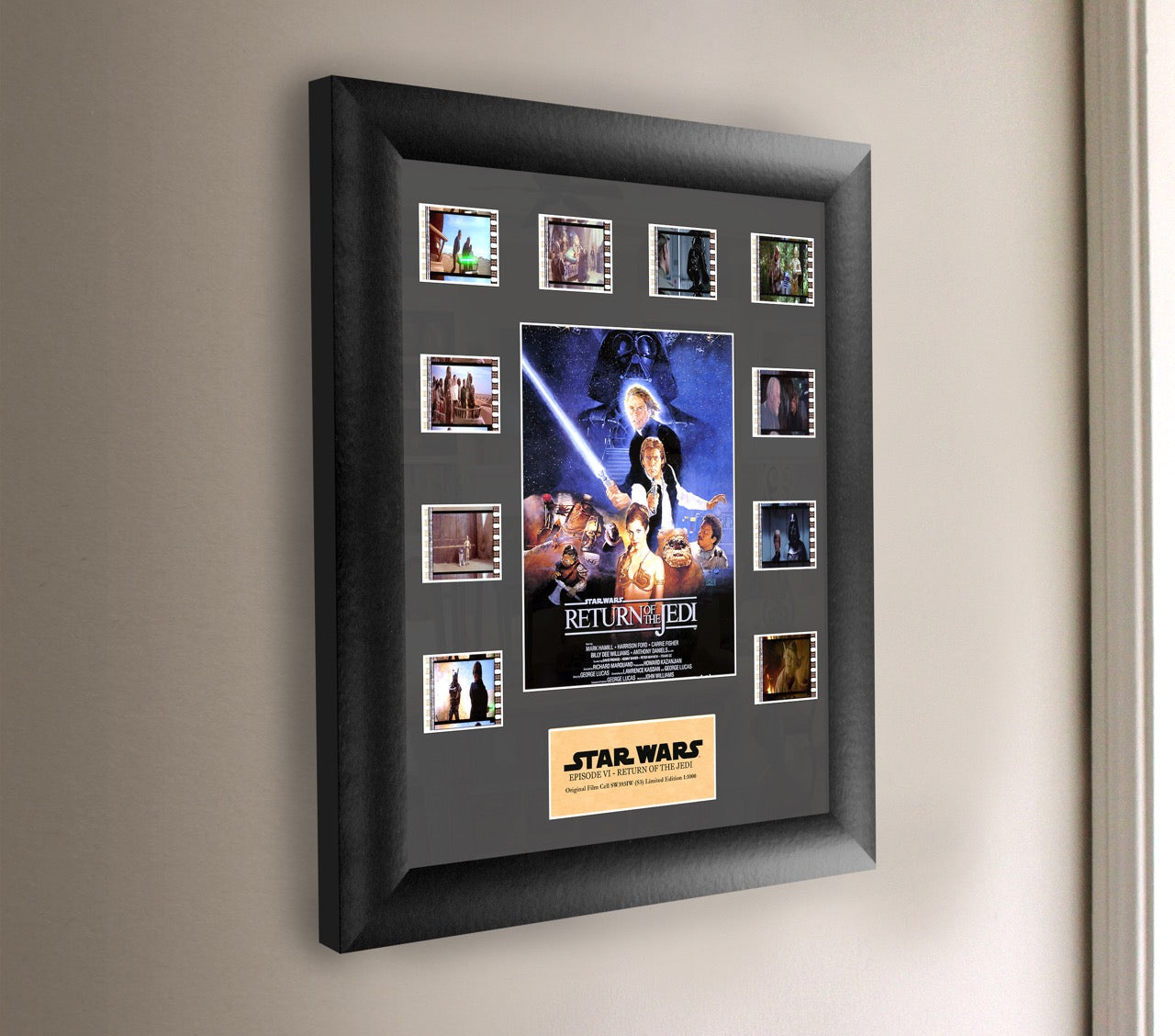 Star Wars (Episode VI Return of the Jedi) Mini Montage Framed FilmCells Presentation SW393IW