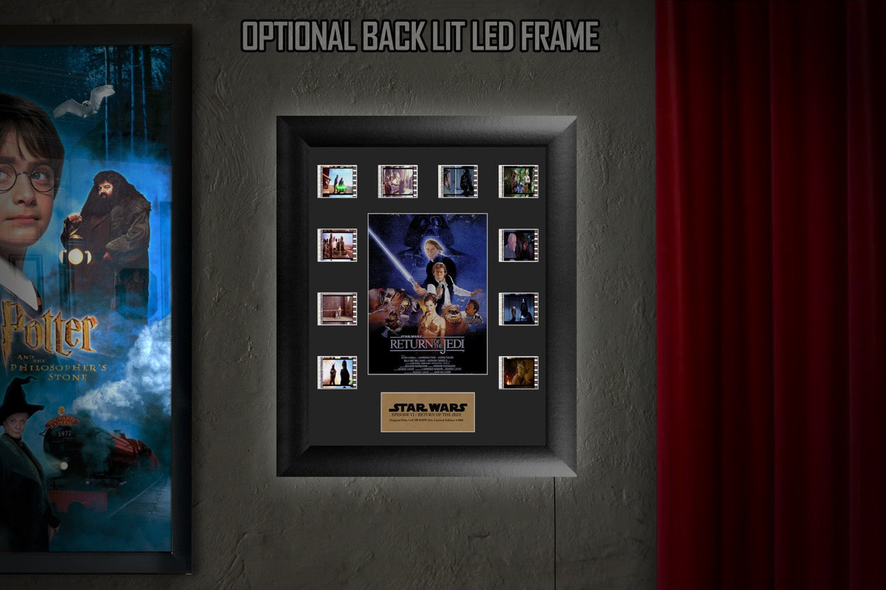 Star Wars (Episode VI Return of the Jedi) Mini Montage Framed FilmCells Presentation SW393IW