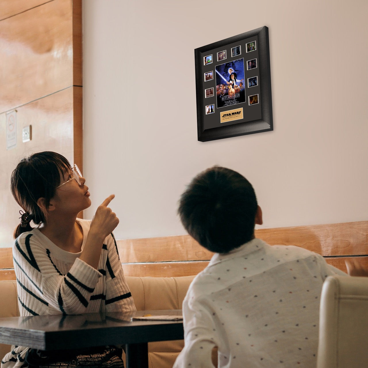 Star Wars (Episode VI Return of the Jedi) Mini Montage Framed FilmCells Presentation SW393IW