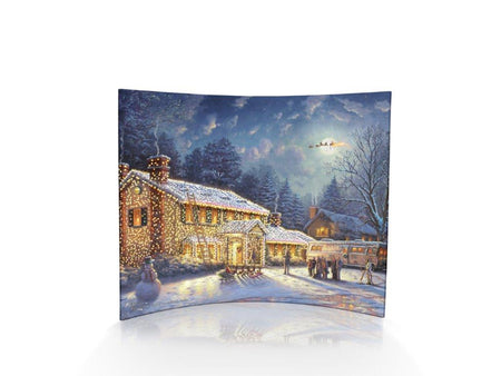 National Lampoons Christmas Vacation (Thomas Kinkade Studios) 10" x 7" Curved Acrylic Print ACP1007CUR035