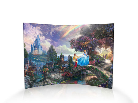 Disney (Cinderella Wishes Upon a Dream) 10" x 7" Curved Acrylic Print ACP1007CUR093