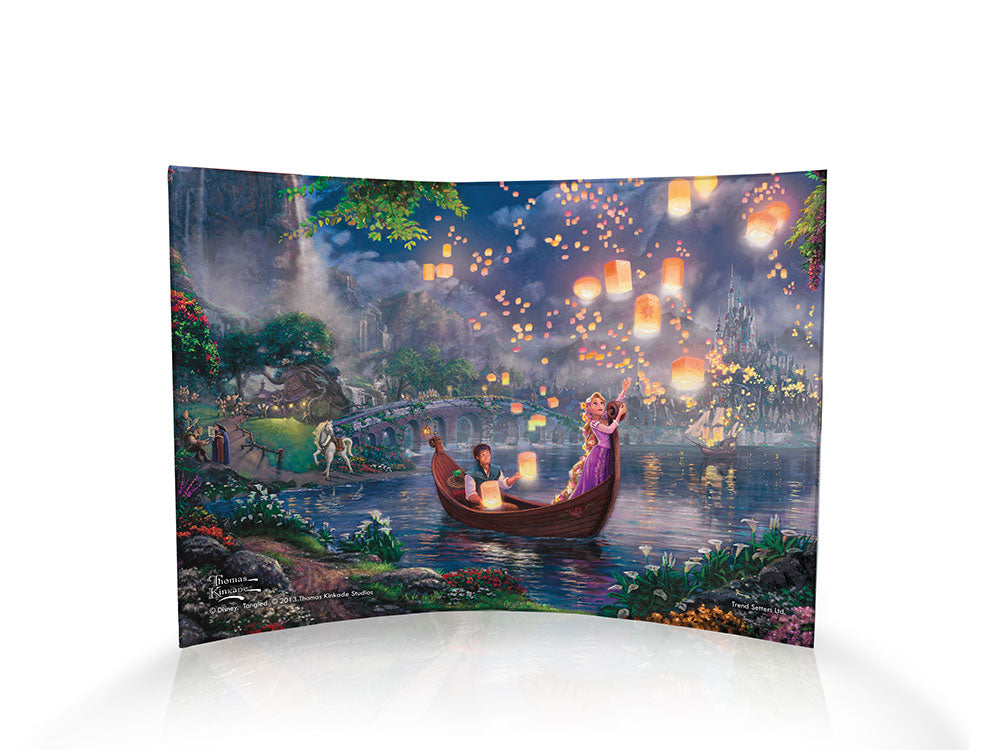 Disney (Tangled) 10" x 7" Curved Acrylic Print ACP1007CUR104