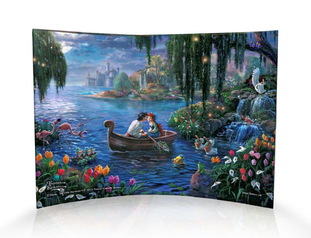 Disney (The Little Mermaid II) 10" x 7" Curved Acrylic Print ACP1007CUR107