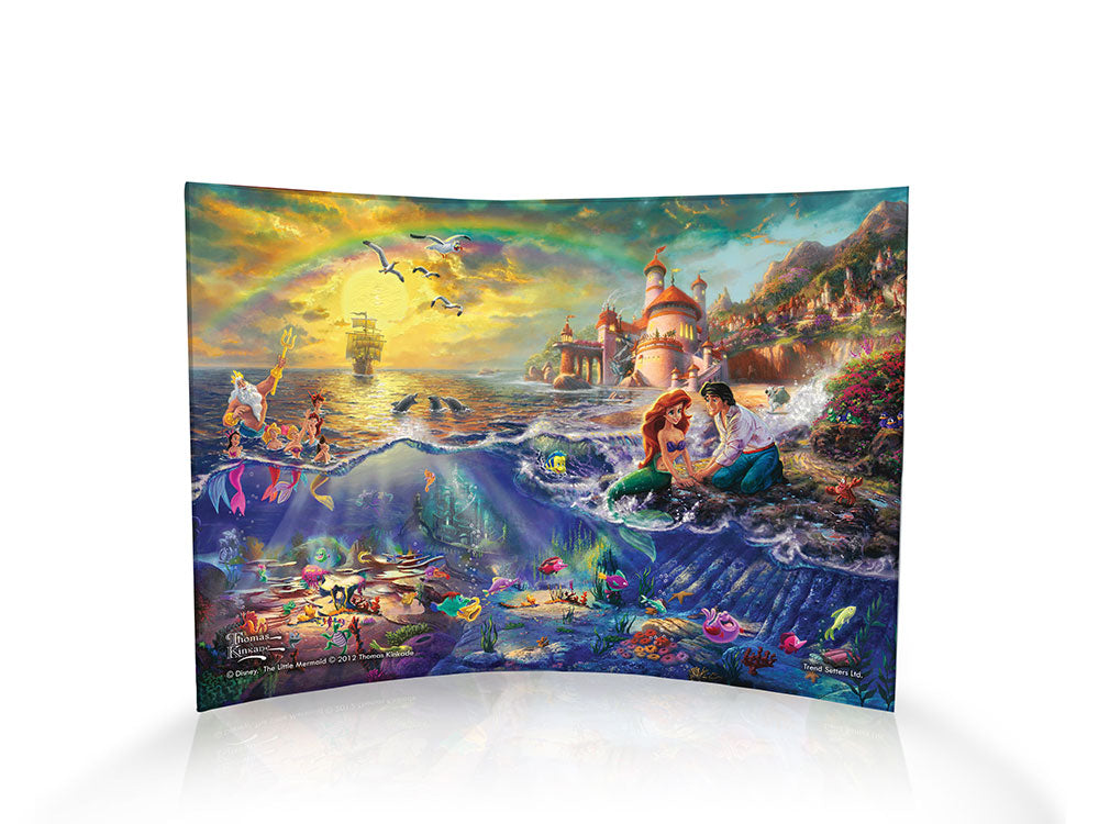 Disney (The Little Mermaid) 10" x 7" Curved Acrylic Print ACP1007CUR108